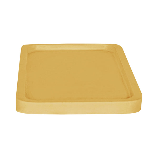 BANDEJA BORDA RASA MOSTARDA 30X15