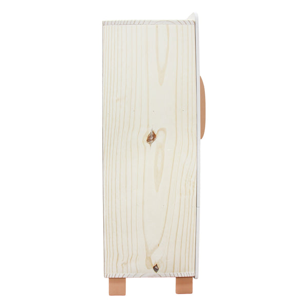 M1 GELADEIRA ESTANTE CREME/TERRACOTA EM MDF