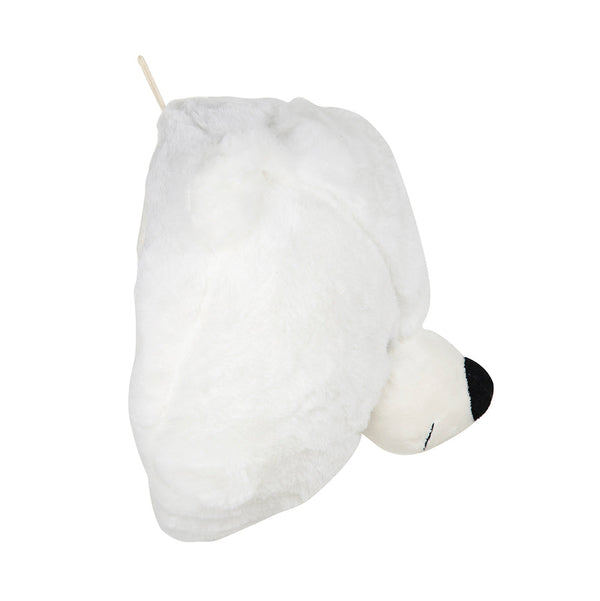 CABECA URSO POLAR DE PELUCIA