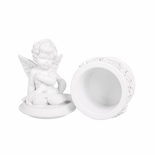 PORTA TERCO ANJO DE RESINA INCLUI MEU PRIMEIRO TERCO