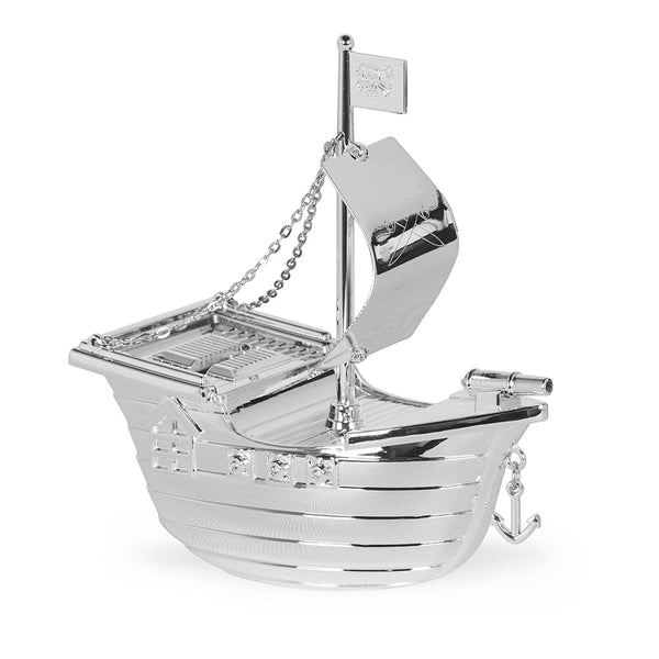 COFRE NAVIO PIRATA SILVER PLATE
