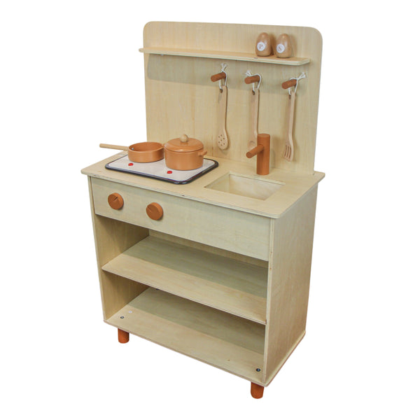 COZINHA DE MADEIRA RETRO FOGAO ELETRONICO DE BRINCADEIRA PARA CRIANCA