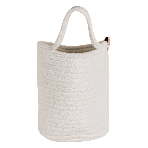 CESTA PORTA FRALDA OU BRINQUEDO 100% ALGODAO