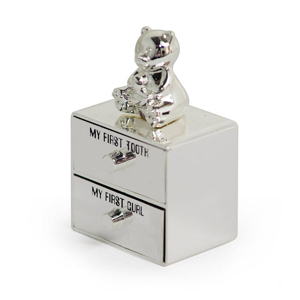 M1 JG2 PRIMEIRO DENTE/CACHO COMODA URSO COM  2 GAVETAS