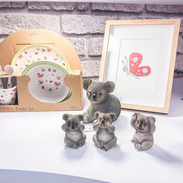 JG3 ESCULTURAS COALA SURDO, CEGO E MUDO