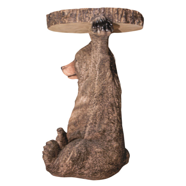 M1 MESA URSO MARROM DE RESINA G