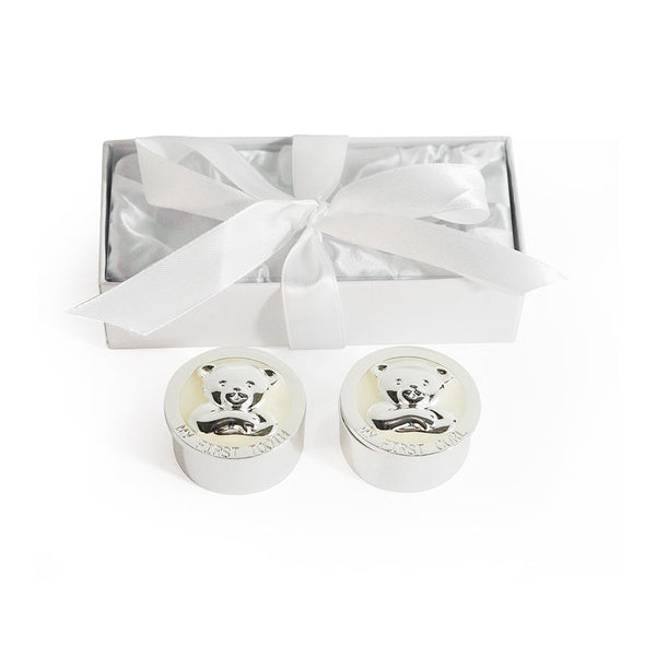 JG2 MEU PRIMEIRO DENTE/CACHOS URSO PRATA