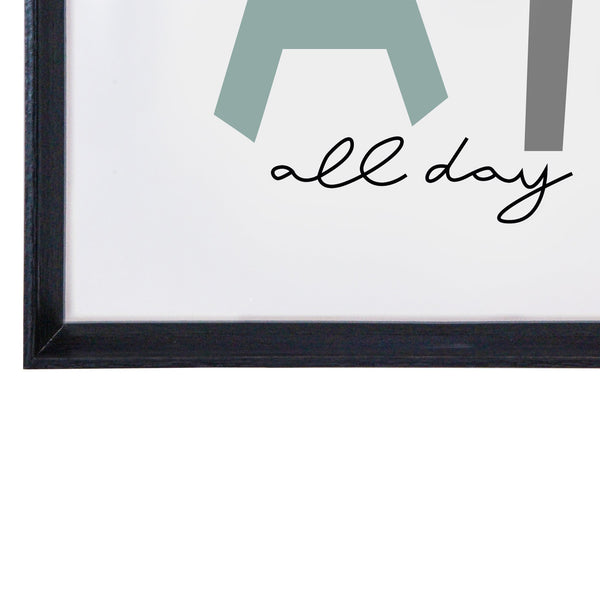 QUADRO PLAY ALL DAY - MOLDURAPM