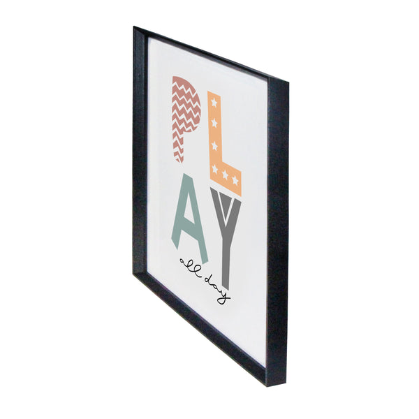 QUADRO PLAY ALL DAY - MOLDURAPM