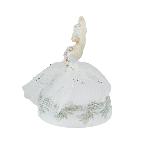 CAIXA DE MUSICA BAILARINA SENTADA