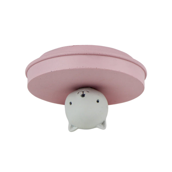 PORTA JOIA URSO ROSA