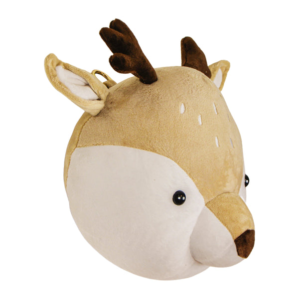 CABECA DE ALCE FOFO DE PELUCIA