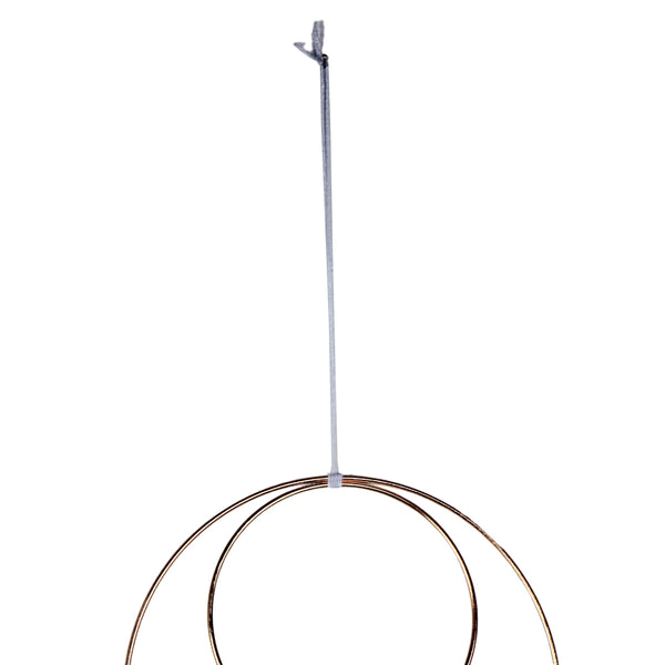 ADORNO DE PAREDE METAL AZUL