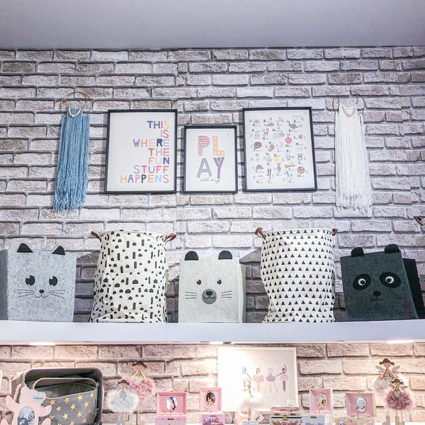 ADORNO DE PAREDE METAL AZUL