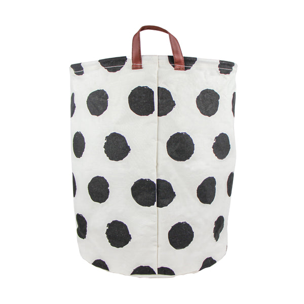 CESTO BRINQUEDO BOLAS PRETA PLASTIFICADO