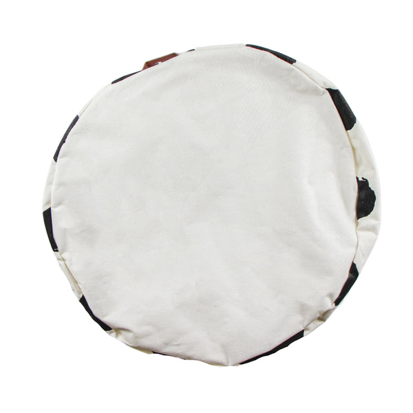 CESTO BRINQUEDO BOLAS PRETA PLASTIFICADO