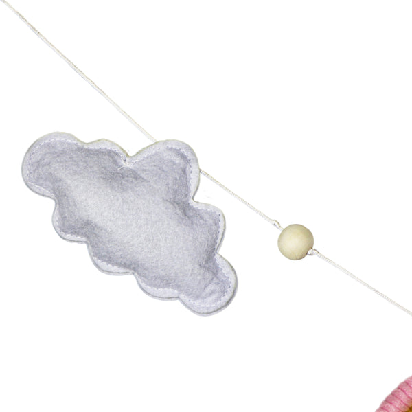 FIO DECORATIVO ARCO IRIS E NUVENS