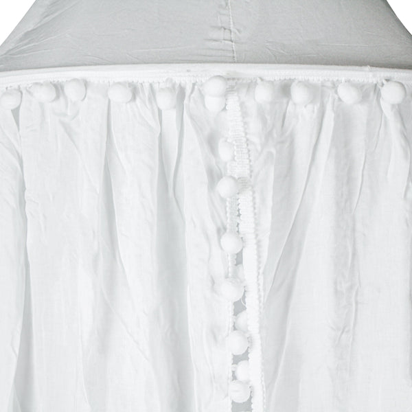 TENDA POMPOM BRANCA