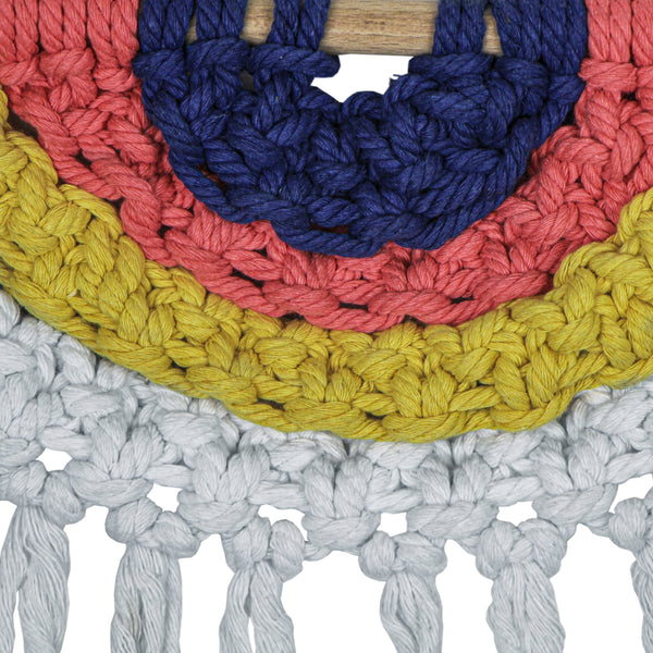 DECORACAO DE PAREDE EM CROCH� BRANCO