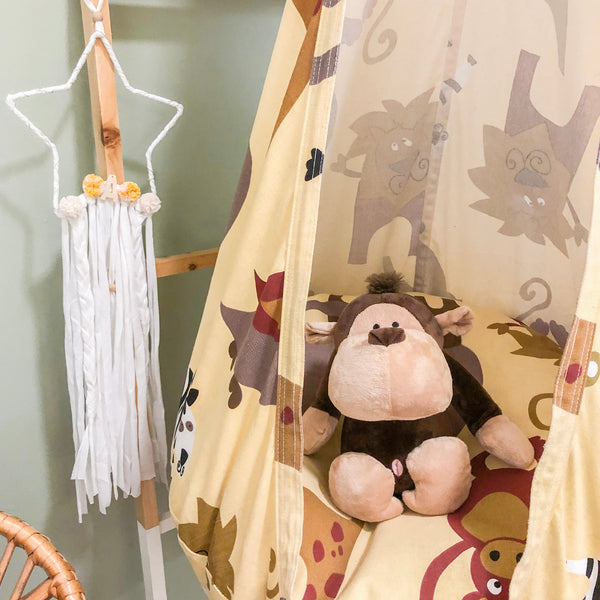 DECORACAO DE PAREDE ESTRELA COM LED - LETRAS DIVERSAS