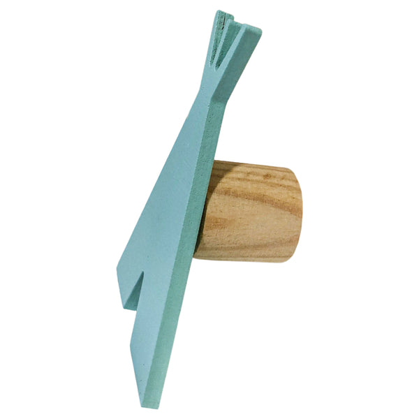 JOGO DE 2 GANCHOS CABANA VERDE AGUA