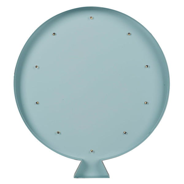 LUM. DE PAREDE BALAO AZUL BEBE A PILHA