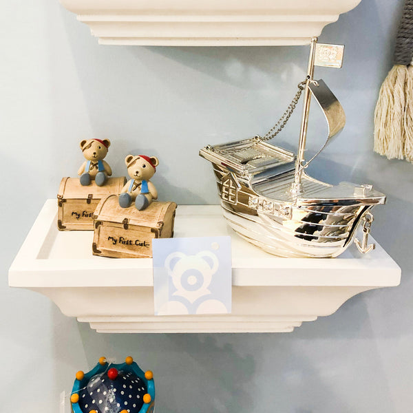 COFRE NAVIO PIRATA SILVER PLATE